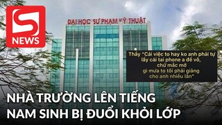 Trời mưa không nghe rõ, nam sinh nhờ giảng lại liền bị thầy giáo đuổi ra khỏi lớp online