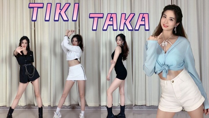 【喵小茜】T-ara《tiki taka》Full song cover with 4 soulful costume changes