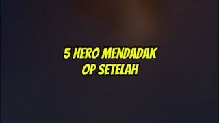 Ada Hero jagoan kalian gak nih ?#heroop #updatepatchterbaru #metamlbb #fannymlbb #joymlbb #mlbb