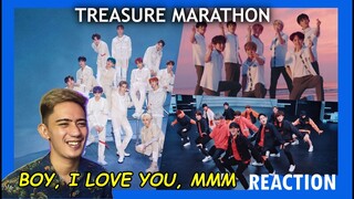 [EXPLORING TREASURE] Boy + I Love You + MMM REACTION | FIRST TIME REACTING