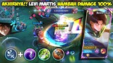 PERTAMA KALI COBA SKIN MARTIS LEVI AoT!! EFEKNYA SANGAR BANGET BUAT BANTAI2🔥 MARTIS GAMEPLAY 2024