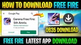 How to download free fire ob35 latest app | How to download normal free fire 5th Anniversary