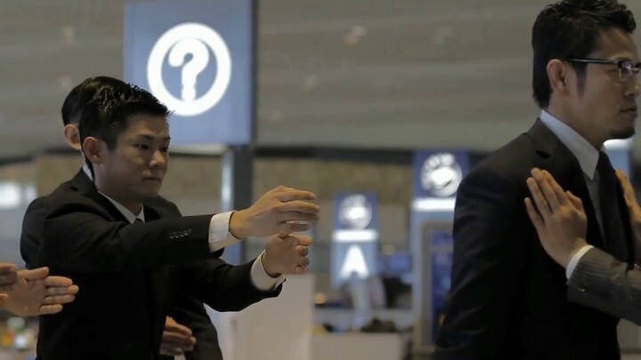 Japanese uncles are so awesome! The popular suit boy group’s robotic dance [World Order] amazed the 