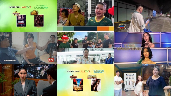 ABS-CBN sa ALLTV2 Commercial Break October 17 & 18, 2026 (Weekend Saturday & Sunday)