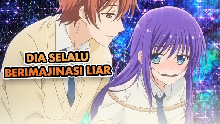 Cewek pendiam ini ternyata selalu berimajinasi liar🥵🤫