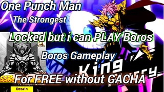 One Punch Man Boros | Boros Gameplay - One Punch Man The Strongest