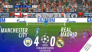 Ultimos 10 minutos • Man City 4-0 Real Madrid Semifinal UCL 2023 -VideoJuego Simulacion & Recreacion