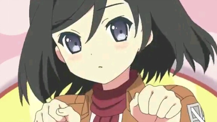 Super cute Mikasa Allen hip twitch