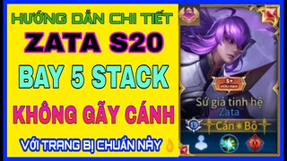 Zata Liên Quân | Cách chơi, bảng ngọc, lên đồ Zata mùa 20 chuẩn mạnh nhất là đây - HD GAME 76