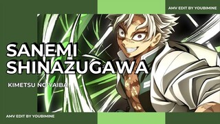 KIMETSU NO YAIBA - SANEMI SHINAZUGAWA - DARK SIDE [AMV]