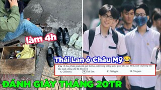 Chú đánh giày tháng 20 triệu, câu trả lời sai của 2k4😂 - Top comments Face Book.