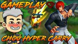 CHOU HYPER CARRY GAMEPLAY | G4mbiii | HAPPY 800 SUBS |