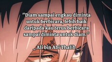 ~Quotes Ali Bin Abi Thalib~