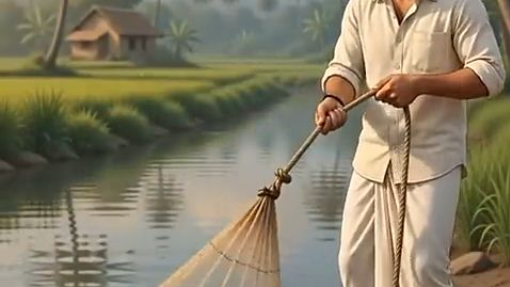 _A_Big_Catch___A_Delicious_Village_Dinner___Peaceful_Village_Life_ASMR__#ghibli_
