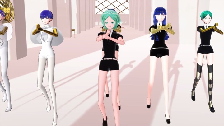 [Land of the Lustrous MMD] (Mighty Phosphorus Version) New Treasure Island - Phosphophyllite Full Sk