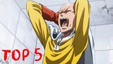 Saitama Top 5 Funny Moments - One Punch Man Season 1 (English Dub)