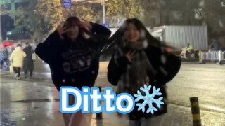 【ديتو】 الثلج يتساقط في نانجينغ! الشتاء يجب أن يكون للرقص على ديتو!