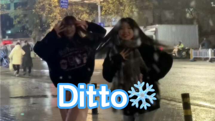 【Ditto】Nam Kinh có tuyết rơi rồi! Mùa đông thì phải nhảy ditto chứ!