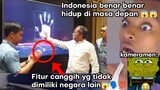Indonesia benar benar hidup di masa depan😮...(Scan Tangan di TV)