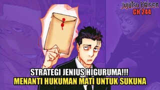 VONIS MATI MENANTI SUKUNA, BUKTI KECERDASAN HIGURUMA | PEMBAHASAN JUJUTSU KAISEN CH 244