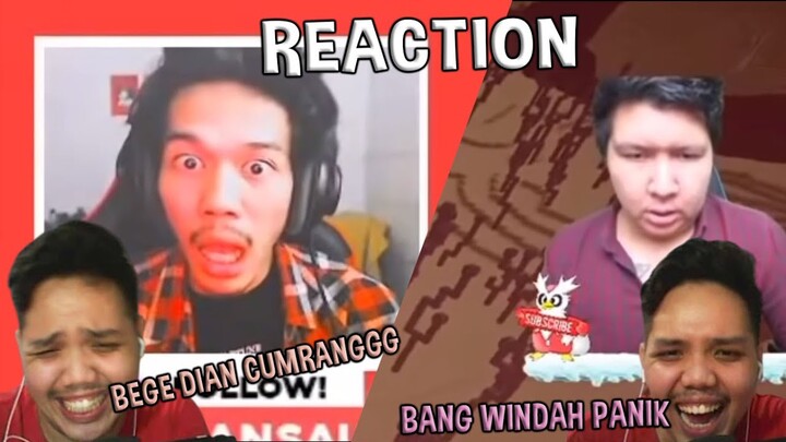 REACTION MUKA TEGANG @Windah Basudara ​ dan META DISCONNECT BEGE @Diansaurus