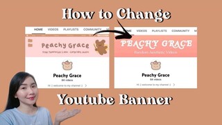 How to change Youtube banner 2022 |