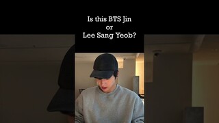 Who Is In This Photo — BTS Jin or Actor Lee Sang Yeob?