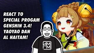 React to Genshin Impact Special Program! Karakter Baru 3.4!