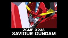 158 ZGMFX23S saviour Gundam (from mobile suit