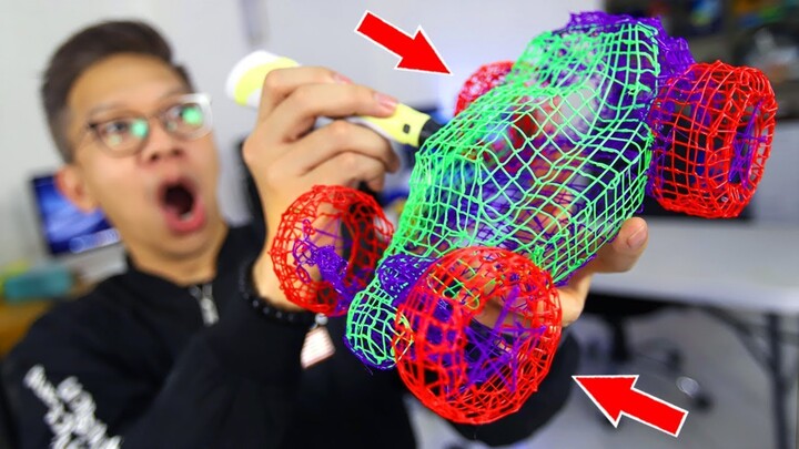 PULPEN TIGA DIMENSI!! BIKIN MOBIL MAINAN SENDIRI!!
