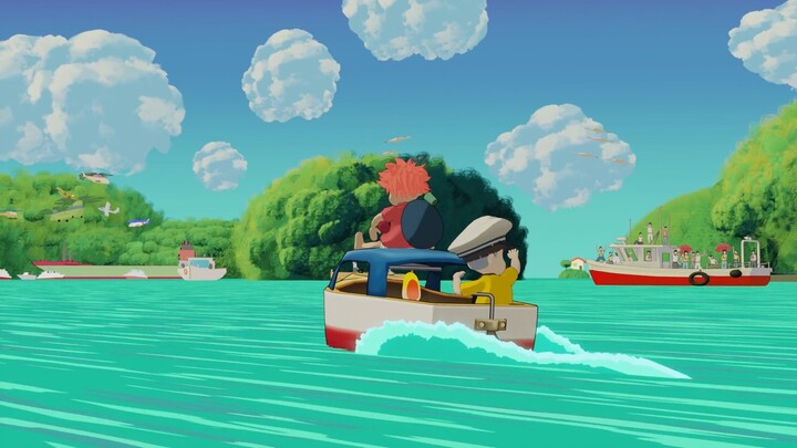 【Blender】Pendatang Baru: Ponyo di Tebing Selama 2 Bulan