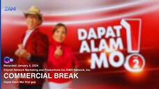 GTV - Dapat Alam Mo! commercial break (1st gap) (5:36pm) [5-JAN-2024]