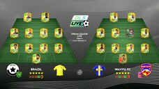 Main Dream League Soccer live dapat 2 gol Bagus menang 3:1