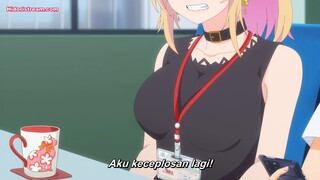 Eps_7 senior kerja blonde cantik sok keras tapi aslinya canggung [My Awkward Senpai]