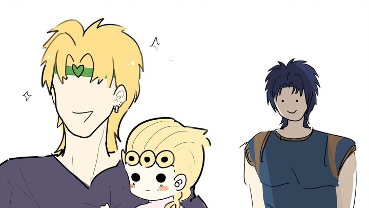 (โจโจ้ ล่าข้ามศตวรรษ) เมื่อดิโอ แบรนโดมีลูกจะฮาขนาดไหนมาดูกัน 