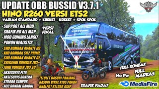 SPESIAL OBB BUSSID TERBARU V3.7.1 SOUND HINO RK8 STANDARD | GRAFIK HD | BUS SIMULATOR INDONESIA