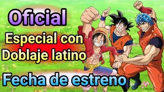 Doblaje latino confirmado para el Especial de Luufy Goku y Toriko 🤯 Fecha de estreno del especial 🔥🔥