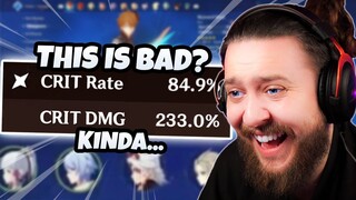 Zajef Reviews my Genshin Impact Account (GONE WRONG)