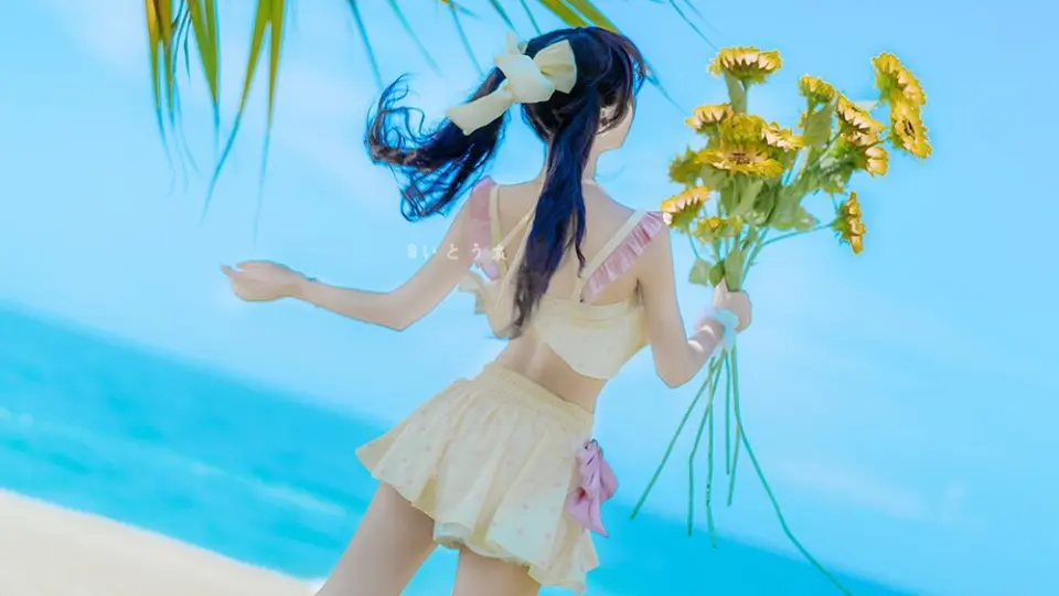 阳光 沙滩 水着还记得吗 4k 向阳 f21 Bilibili