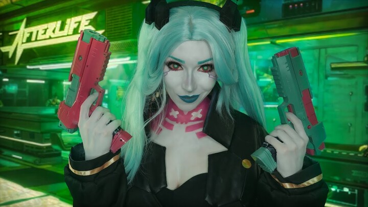 Cyberpunk ASMR: A Night with Rebecca at Afterlife 🌃🔥