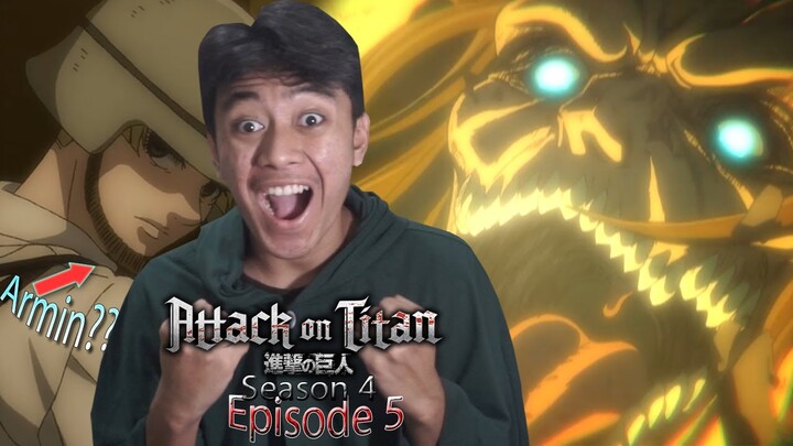 Eren Mulai Ngamuk!!! | Attack On Titan Season 4 INDONESIA REACTION Episode 5