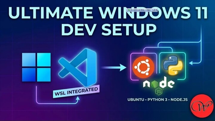 WSL Ubuntu with VSCode for Python and Node.js - Easy Setup on Windows 11