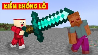 Minecraft Nhưng Đố Ai Có Kiếm Siêu To