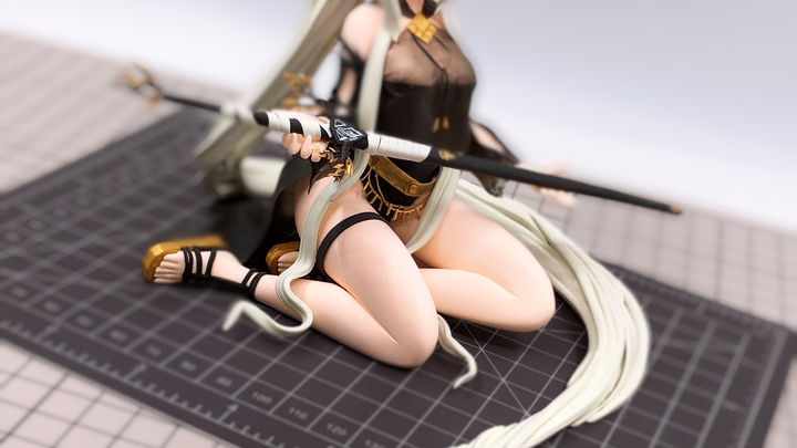 [Đồng nhân ép chết chính thức] Tự làm mô hình áo tắm Shining trong Arknights, bạn tôi bảo nó xong rồ