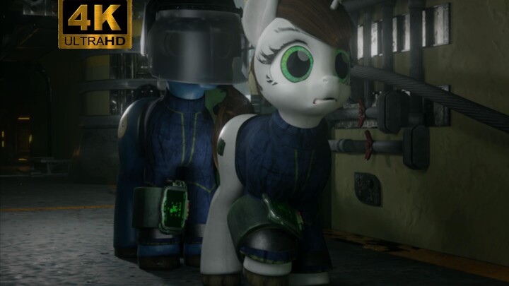 [Chinese Fan Works/4K] Film pendek CG "Fallout Equestria: Departures" versi sulih suara bahasa Manda