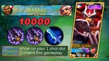 I MET MY FANS ON RANK GAME AND I SHOW THEM THE ONESHOT BUILD | MLBB