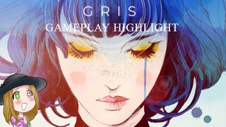 Sanya being degenerate caught in 4K || GRIS gameplay highlight