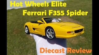 Review: Ferrari 355 Spider by Hot Wheels Elite