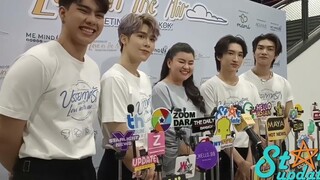 4 หนุ่มจากบรรยากาศรักพร้อมเต็มที่สำหรับงานแฟนมีท โชว์แน่นตลอด 3 ชม