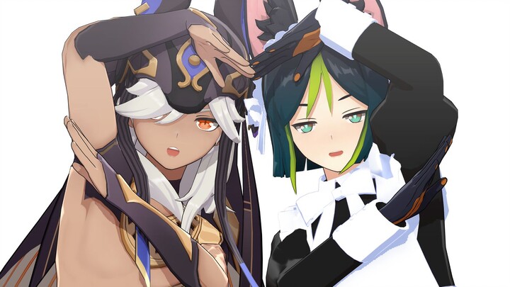 Catatan tambahan kekalahan Xunlinguan dan Feng dalam Memanggil Tujuh Orang Suci [Genshin Impact MMD]